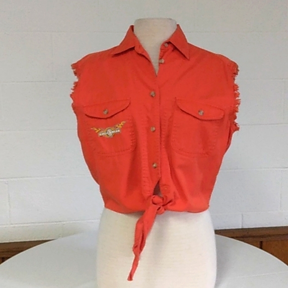 Authentic Bikers World Top, Sz XL - Picture 6 of 6